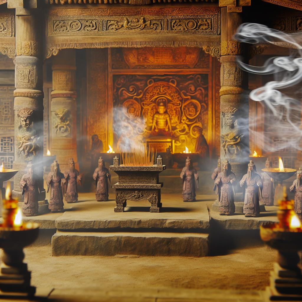 Cedarwood Incense in Ancient Temples
