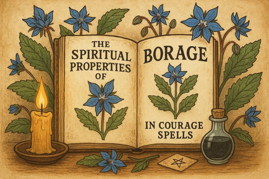 The Spiritual Properties of Borage in Courage Spells